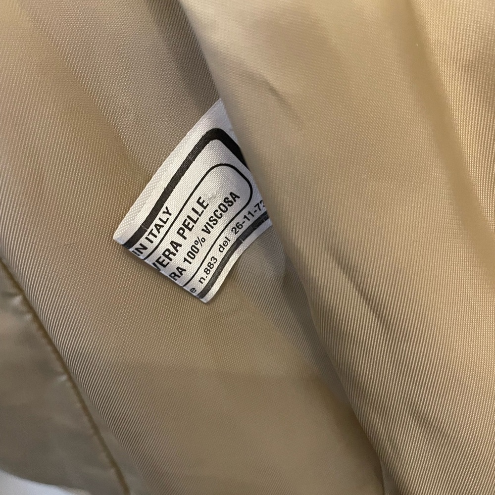 Peruzzi leather jacket - Picture 7 of 7